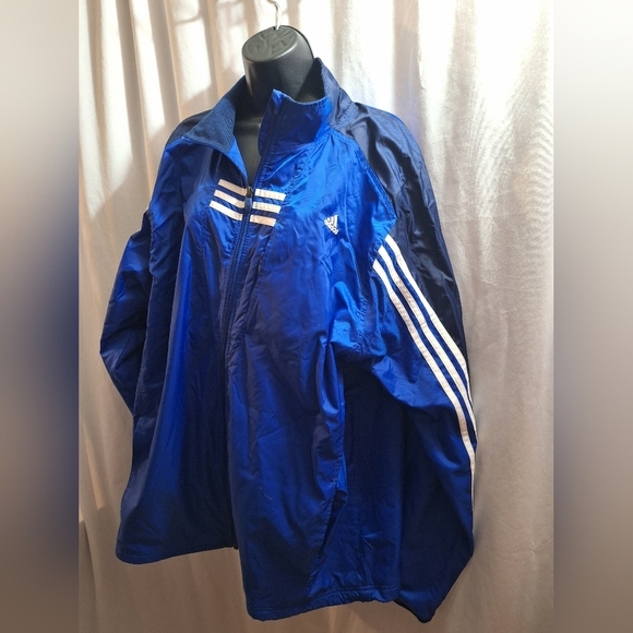 Adidas Two-piece heavy wind breaker set jacket and pants large - Picture 2 of 11